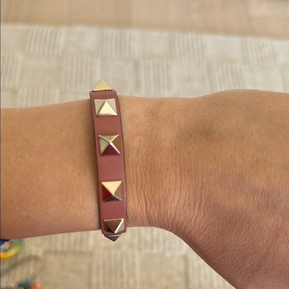 Studded Pink Bracelet